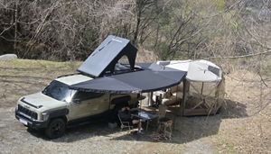 เต็นท์หลังคารถ TRAP OVERLAND Blade 9 ซม. ขายดี เต็นท์หลังคาเปลือกอลูมิเนียม ผู้ผลิต OEM สำหรับรถออฟโรด 4x4 - Product Image 6