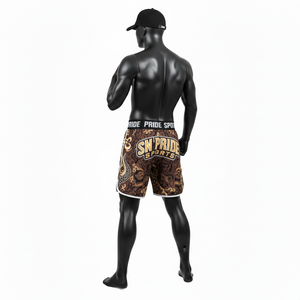 Pantalones Cortos de Grappling MMA/Karate Unisex de Buena Calidad con Impresión de Logotipo Personalizado, Secado Rápido y Transpirables para Entrenamiento Deportivo - Product Image 2
