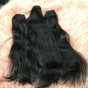 Lots de Cheveux Humains Vierges Non Traités, Cuticules Alignées, Fermeture en Dentelle Russe, Double Trame Faite à la Machine, 100% Cheveux Bruts Ondulés, Dropshipping, Blanchissables - Product Image 4