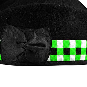Sombrero Glengarry Escocés Tradicional Verde Neón con Diseño a Cuadros, Diseñado para Gaitas de Fúqueta, Colores Personalizados, Venta al por Mayor 2026 - Product Image 4