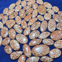 Vente en gros de cabochons de jaspe d'astéroïdes naturels de différentes formes et tailles pour la fabrication de bijoux