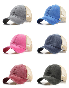 Hot Sale High Quality Outdoor Mesh Caps Summer Breathable Custom Mesh Cap Trucker <b>Hat</b> for Women - Product Image 2