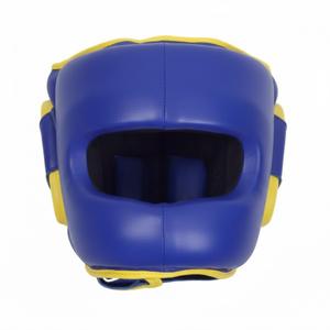 Protector de Cabeza de Boxeo OEM de PU con Protección Facial Completa para Entrenamiento de Sparring - Product Image 1