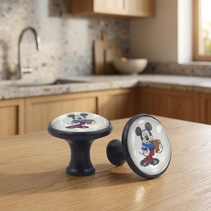Ba <b>Ceramic</b> Round Drawer <b>Knob</b> For Kids Furniture - Product Image 5