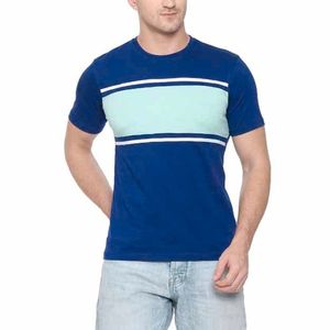 Camiseta Casual de Punto Personalizada de Alta Calidad para Hombre, Cuello Redondo, Manga Corta, Transpirable, Ecológica, 400 Gramos, Corte Regular - Product Image 3