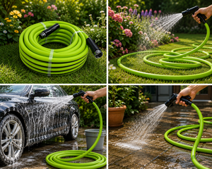 500 PSI High Elasticity Flexible Garden Water Hose 5/8 Inch 50FT for Outdoor Watering - Product Image 3