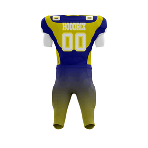 Custom American Football Jersey Professional Sublimation Team Uniforms OEM Wholesale Breathable Mesh American Football Uniform - Product Image 3
