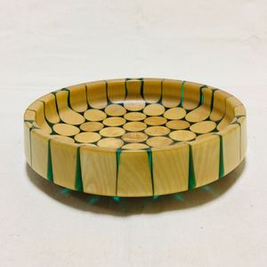 Artistic Resin Wood Bowl Handmade Decorative Serving Bowl <b>Pine</b> Cone Design Luxury Tabletop Home Decor Fruit Salad Bowl - Product Image 3