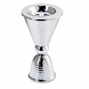 Luxury <b>Silver</b> Metal Incense <b>Burner</b> Modern Geometric Bakhoor Holder Arabic Style Mubkhar Censer for Ramadan Home Decoration - Product Image 4