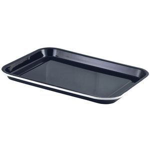 Nouveauté : Plateau de service en fer émaillé de haute qualité avec poignées, idéal pour la décoration intérieure et comme accessoire de service. - Product Image 2