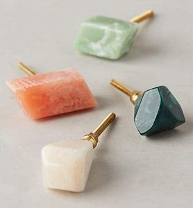 Bouton en laiton et résine de qualité supérieure pour armoires de salon, salle à manger et salle de bain, fabriqué en Inde par HF Crafts - Product Image 2