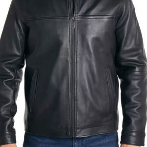 Chaqueta de Cuero con Acabado de Lujo, Material Premium, Tacto Suave, Cálida, Corte Ajustado, Chaqueta de Moda para Invierno y Negocios - Product Image 5