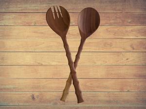 Cuchara de Té de Madera Moderna Premium, Cuchara Ecológica de Madera Natural Sostenible para Café y Azúcar, Utensilio de Cocina para Uso Diario y Fiestas - Product Image 3