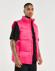 <b>Men's</b> Sleeveless Color Blocking Gilet <b>Winter</b> Detachable Padded Cotton Down Puffer Vest <b>Jacket</b> for <b>Men</b> - Product Image 6