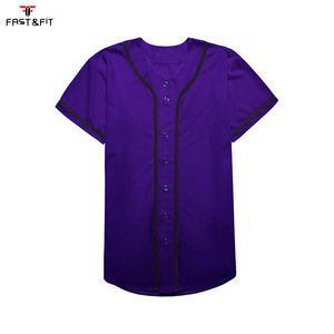Camiseta Deportiva Transpirable Personalizada para Uniforme de Equipo de Béisbol - Product Image 3