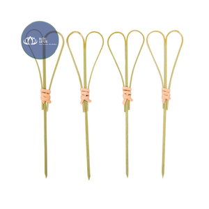 BEST SELLING Heavy Duty Sustainable Bamboo <b>Skewer</b> Bulk Best Price – Natural <b>Wood</b> <b>Skewers</b> Wholesale - Product Image 1