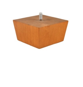 Durable Solid Wood Square <b>Sofa</b> Legs for Couch <b>Bed</b> Cabinet Table OEM Supplier Factory Direct Solid Wood Square Furniture - Product Image 1