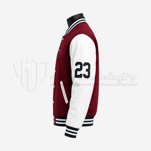 Chaqueta Varsity de Lana y Cuero de Alta Calidad, Proveedor de Chaquetas Letterman Personalizadas de Estilo Urbano - Product Image 4
