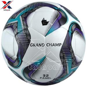 Ballon de football professionnel de haute qualité, logo personnalisé, léger, taille 5 pour entraînement adulte, intérieur/extérieur, PU thermocollé TATA PAK - Product Image 3