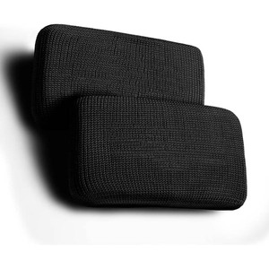 Protectores de nudillos de tela negra para boxeo, equipo de protección duradero para entrenamiento, protectores de nudillos de gel - Product Image 1