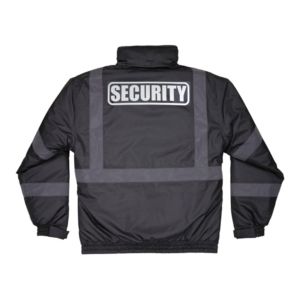 Chaqueta de Seguridad, Chaqueta de Trabajo de Invierno para Construcción, Reflectante, Impermeable, de Alta Visibilidad, con Logotipo Frontal - Product Image 2