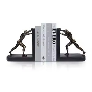 ที่คั่นหนังสืออะลูมิเนียมโบราณตกแต่งอย่างดี พร้อมสีที่ปรับแต่งได้และลวดลายสลัก สำหรับตกแต่งบ้านสมัยใหม่และเป็นของขวัญ - Product Image 2