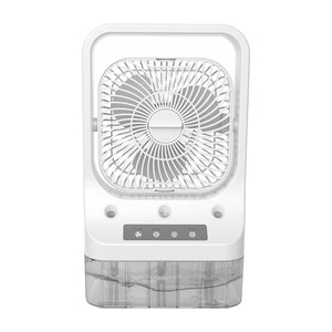 Ventilateur de refroidissement domestique rechargeable par USB Réservoir de climatiseur refroidi à l'air et à l'eau réglable Ventilateurs de refroidisseur d'air à faible bruit - Product Image 6