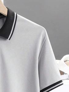 Camisa Formal Transpirable de Poliéster/Algodón con Logotipo de Impresión Digital Personalizada y Cremallera Personalizada para Hombre y Mujer - Product Image 6