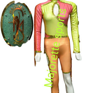 Traje de Baile para Mujer, Vestuario de Entrenamiento de Danza, Ajuste Cómodo, Ropa Profesional para Práctica, en Venta - Product Image 4