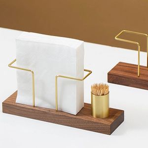 <b>Black</b> Metal <b>Tissue</b> Box Stand Triangle Napkin Holder Freestanding <b>Tissue</b> Rack for Home Hotel Table Decor or Hotelware - Product Image 1