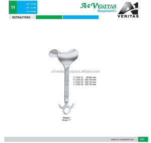OEM personnalisé A-1 VERITAS Doyen Abdominal Retractor 28 cm Instruments d'ouverture de plaie |   Kit d'instruments médicaux - Product Image 5