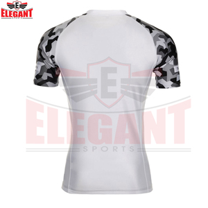 Your Own Design MMA BJJ Best Supplier Newest Short Sleeve <b>Rash</b> <b>Guard</b> Best Quality <b>Men</b> Fitness Training Wear <b>Rash</b> <b>Guards</b> - Product Image 3