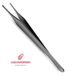 Pinzas Quirúrgicas Adson de 2x3 Dientes, Pinzas de Pulgar de Acero Inoxidable, Instrumento Médico - Product Image 4