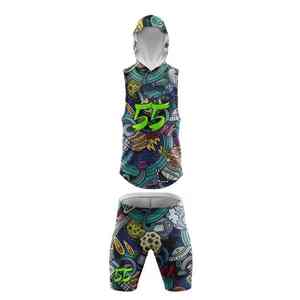 ชุดยูนิฟอร์มฟุตบอลแบบมีธง 7v7 รุ่นใหม่ OEM ระบายอากาศได้ดี ชุดกีฬาคุณภาพเยี่ยม ชุดรัดกล้ามเนื้อ ยูนิเซ็กซ์ สำหรับฟุตบอลแบบ 7 คนต่อ 7 - Product Image 3