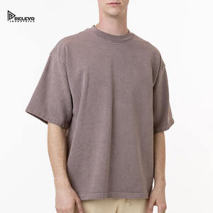 Camiseta Informal Lisa de Manga Corta para Verano, 100% Algodón Suave de 230g, Cuello Redondo, para Hombre y Mujer - Product Image 3