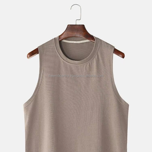 เสื้อกล้ามสายเดี่ยวแขนกุดสำหรับผู้ชายเสื้อกล้ามใส่ออกกำลังกายเสื้อกล้ามออกกำลังกายแขนกุด - Product Image 1