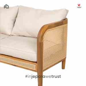 Muebles Contemporáneos de Dos Plazas para Vestíbulo de Hotel, Madera de Teca Sólida y Ratán, Elegantes y Modernos para Sala de Estar de Apartamento, Resort o Villa, Proveedor de Muebles - Product Image 3