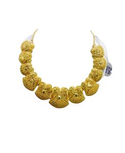 Personalizado 18K oro estilo Vintage collares pulseras moda mujer joyería encantos exportados a granel India bodas perla - Product Image 1