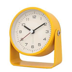 Modern <b>Black</b> Metal <b>Wall</b> <b>Clock</b> Integrated HOME Letters White Face <b>Black</b> Numbers Ornate Hands Minimalist Contemporary Artistic Tim - Product Image 3