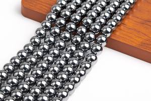 ลูกปัดเงินเทราเฮิร์ตซ์ทรงกลมเกรดอัญมณี สำหรับทำเครื่องประดับ สร้อยข้อมือ สร้อยคอ งานฝีมือ DIY - Product Image 5