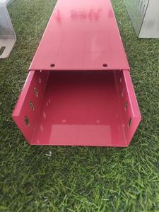 Industrial Steel <b>Waterproof</b> and Fireproof Solid Bottom 18 Inches Ventilated Cable Tray - Product Image 4