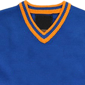 Design de logo personnalisé en forme de V sur des pulls et cardigans unisexes, lettres brodées pour les sororités, les fraternités, les collèges et les universités - Product Image 4