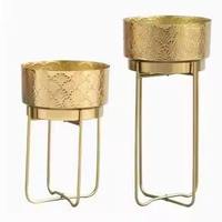 Ensemble de 2 vases à fleurs élégants pour la décoration de la maison, du salon et de la table console à un prix abordable