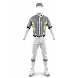 Adults Uniform Custom Men's Baseball Uniform Sportswear Athletic <b>Button</b> Up Jersey with Pants Matching <b>Suit</b> Softball Uniform - Product Image 5