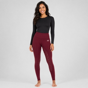 Leggings d'équitation pour femmes de haute qualité, conçus avec un tissu respirant, une coupe flexible, un soutien confortable et une grande durabilité. - Product Image 1
