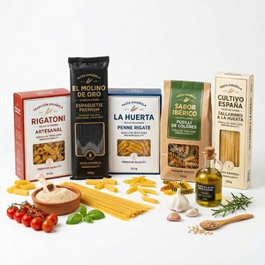 Pasta y Fideos Españoles Europeos Premium, Pasta de Trigo Duro de Alta Calidad, Grado Alimenticio, Suministro al por Mayor, Proveedor de Exportación - Product Image 6