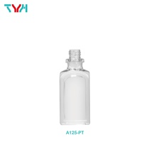 Botellas Cuadradas Rectangulares de PETG de 125 ml para Cosméticos de Champú de Lujo, con Tapa Pulverizadora de Bomba de PP (A125-PT), Impresión Serigráfica