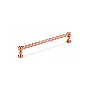 Traditional Brass Bar Handle with Ball Ends <b>for</b> <b>Bathroom</b> Furniture Durable Design - Product Image 4