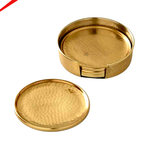 ที่รองแก้วโลหะทำด้วยมือเป็นมิตรกับสิ่งแวดล้อมที่รองแก้วสำหรับถ้วยชา - Product Image 3