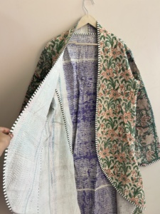 Assorted Lot Of <b>Kantha</b> Vintage Reversible <b>Jacket</b> Handmade Quilted Coat - Product Image 5